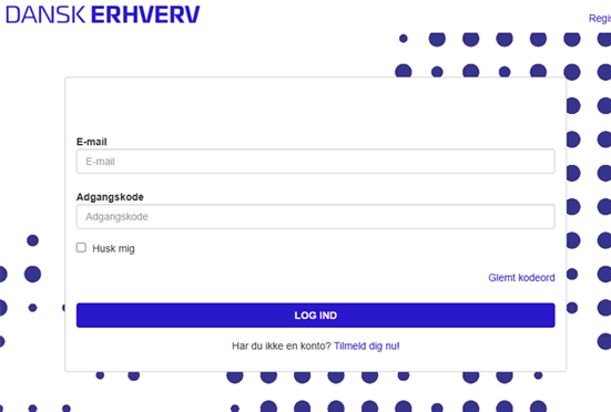 Dansk Erhverv login